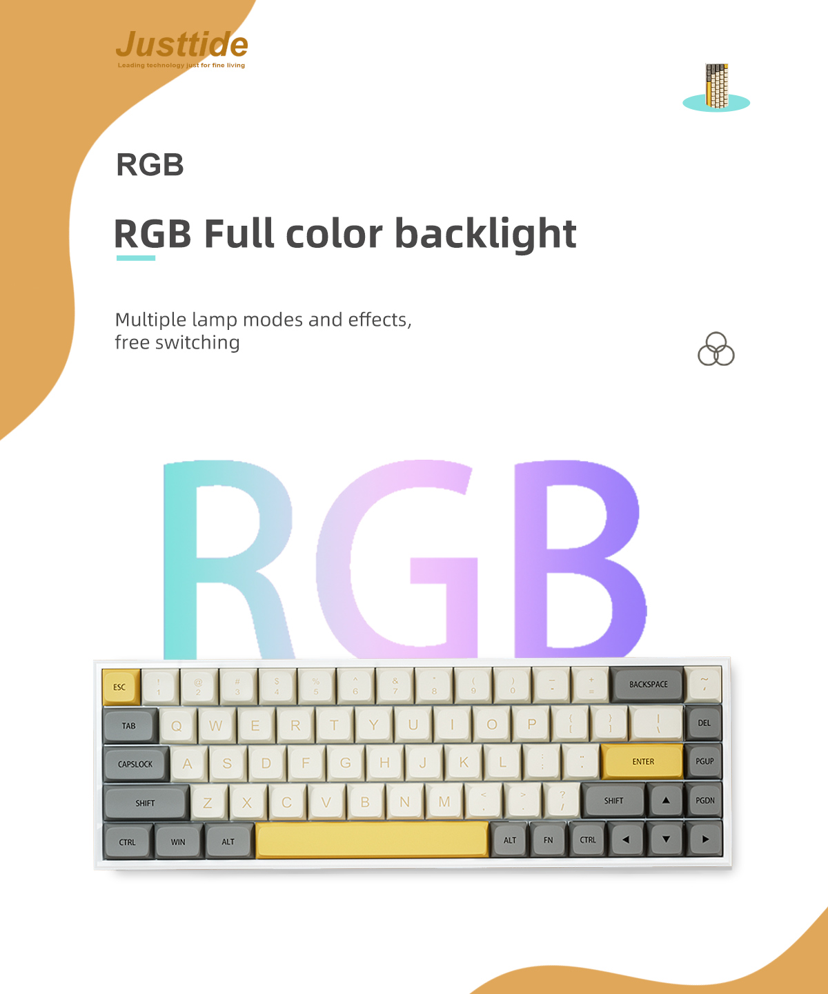 RGB backlight