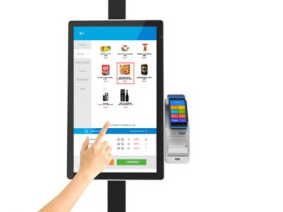 KW-1702 ODM Touch Screen Airport Super Market Payment Self-service Kiosk