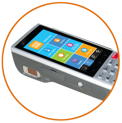 S1000 Biometric NFC Smart Card Bank Android POS Terminal