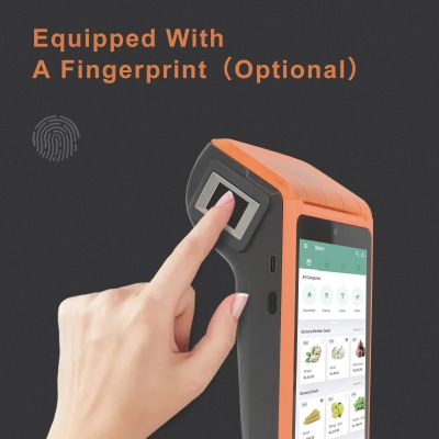 Handhold Android POS Terminal  V7-N With Fingerprint