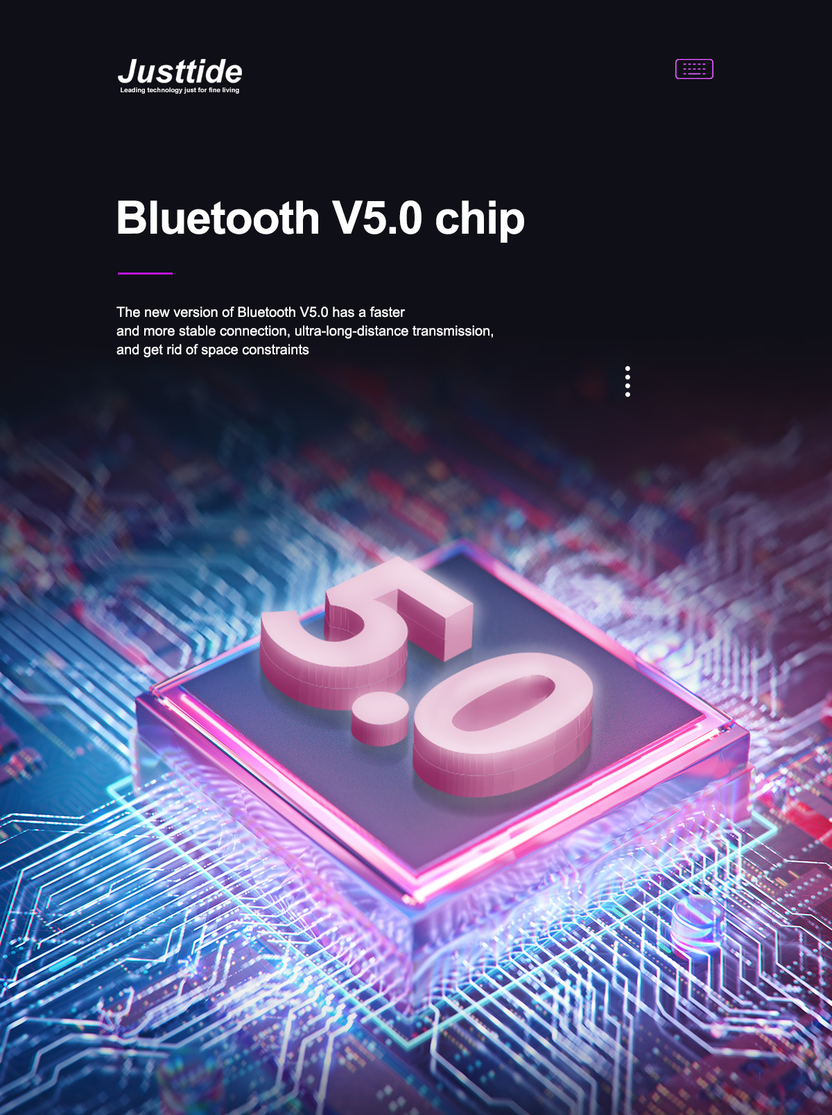 Bluetooth V5.0 chip,